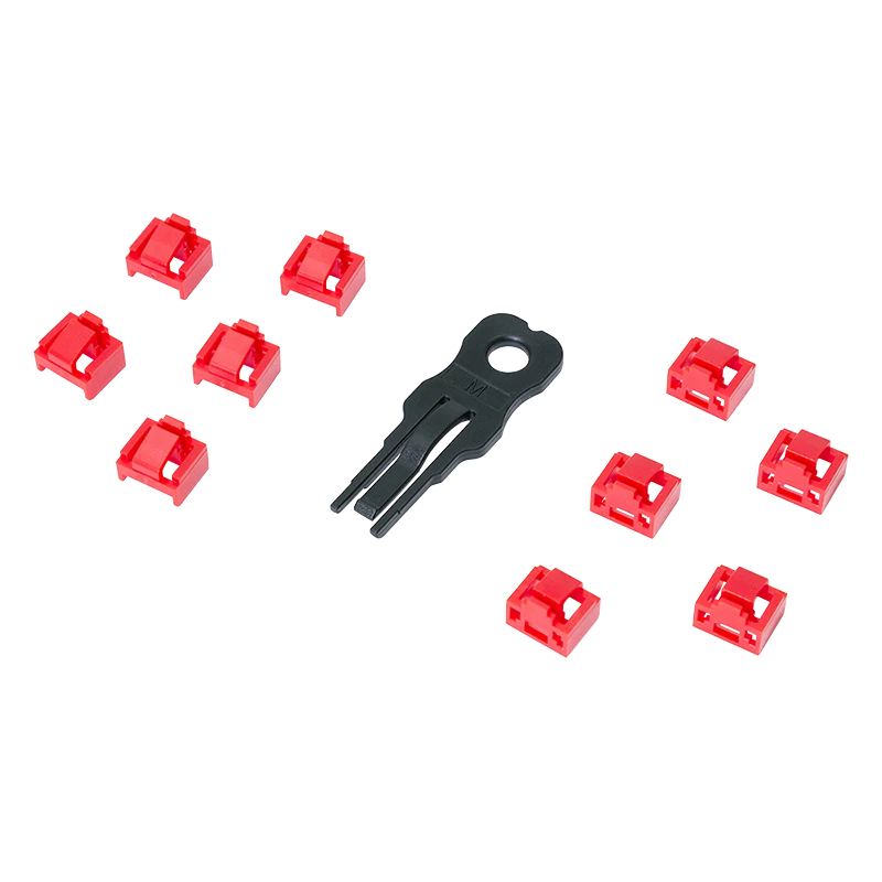 Image of LogiLink RJ45 Port Blocker. 1 Key + 10 Locks. economy type