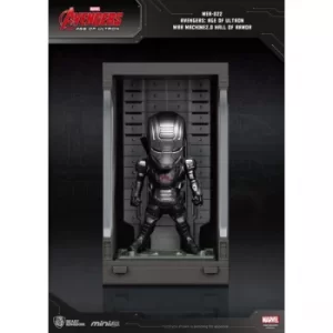 Image of Avengers Age of Ultron Mini Egg Attack Action Figure Hall of Armor War Machine 2.0 8 cm