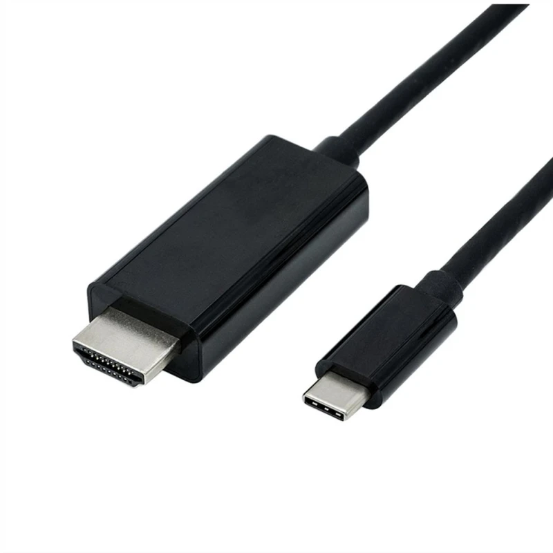 Image of ROLINE 11045843 5m USB Type-C HDMI Type A (Standard) Black