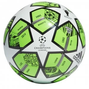 Image of adidas Football Uniforia Club Ball - Green/White