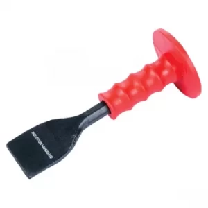 Image of BlueSpot Tools 25106 Brick Bolster With Hand Guard 57mm (2.1/4in)