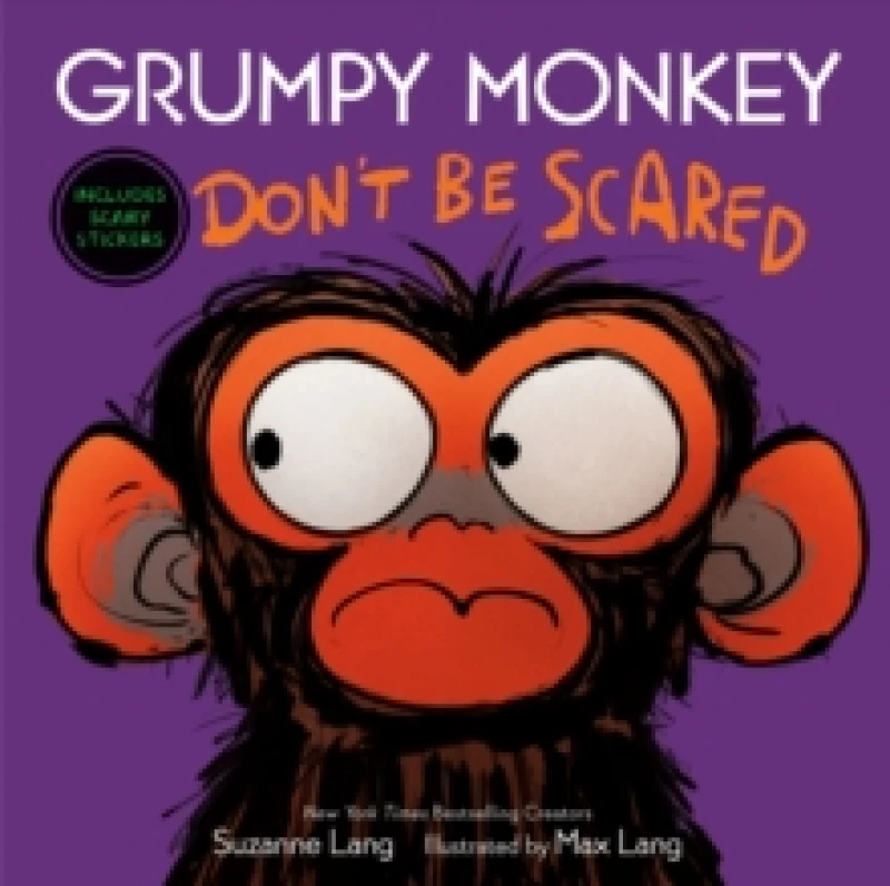 Image of Grumpy Monkey Don't Be Scared : Includes Scary Stickers Hardback