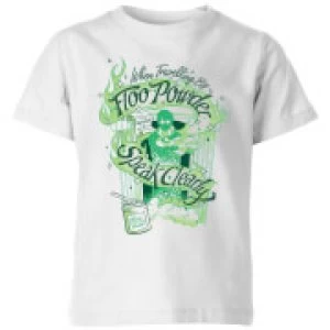 Image of Harry Potter Floo Powder Kids T-Shirt - White - 9-10 Years