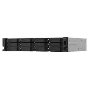 Image of QNAP TS-1264U-RP NAS Rack (2U) Ethernet LAN Aluminium Black