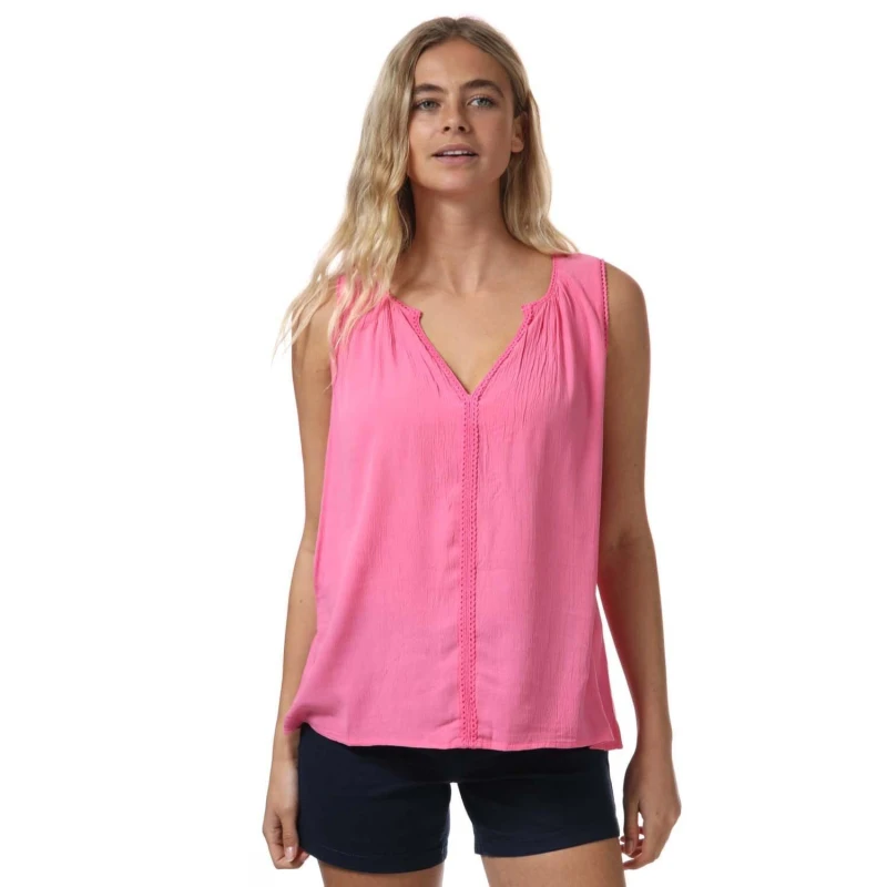 Image of Vero Moda Tanja Sleeveless Top - Pink Pink 8