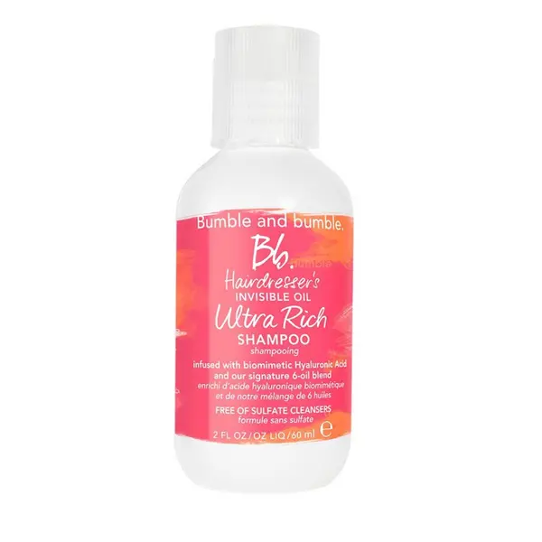 Image of Bumble And Bumble Bb Hairdressers Invisible Oil Ultra Rich Shampoo 60ml