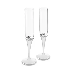 Image of Vera Wang Wedgwood Infinity Toasting Flute, Set of 2