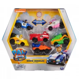Image of PAW Patrol Movie Metal Diecast 1:55 Scale Vehicle Gift Set