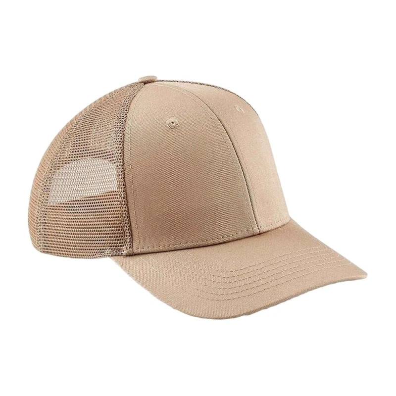 Image of Beechfield Beechfield Men Urbanwear Trucker Cap in Light Sand Light Sand One Size Male 5063425497973