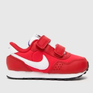 Image of Nike Red Md Valiant Se Boys Toddler Trainers