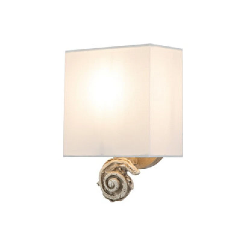 Image of Flambeau Flambeau Swirl Wall Light - White