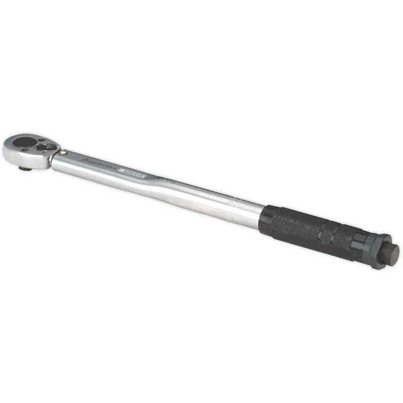 Image of Loops Calibrated Micrometer Style Torque Wrench - 3/8" Sq Drive - 7 to 112 Nm Range Multi