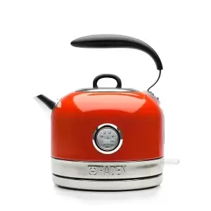 Image of Haden Jersey Fast Boil 1.5L Cordless Retro Dome Kettle 188847 in Marmalade