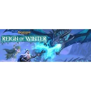 Image of Heroclix Pathfinder Winter Gargantuan White Dragon Figure