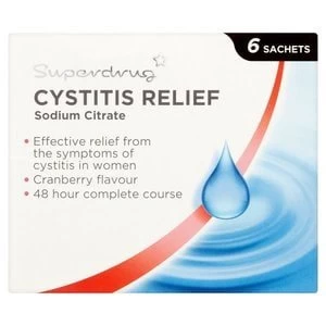 Image of Superdrug Cystitis Relief Sachets x 6