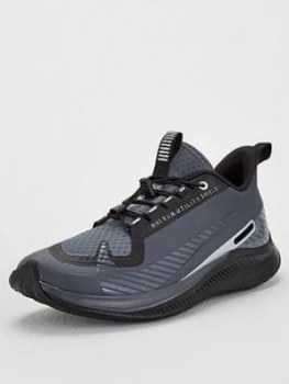 Image of Nike Future Speed 2 Shield Junior Trainers - Black/Grey