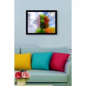 Image of SC0666 Multicolor Decorative Framed MDF Painting