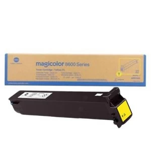 Image of Konica Minolta A0D7253 Yellow Laser Toner Ink Cartridge