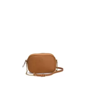 Image of Geri Leather Crossbody Handbag with Recycled Lining