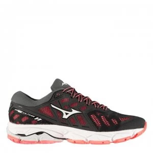 Image of Mizuno Wave Ultima 11 Ladies Running Shoes - Black/White