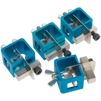 Image of Sealey 4 Piece Sheet Metal Welding Clamp Set