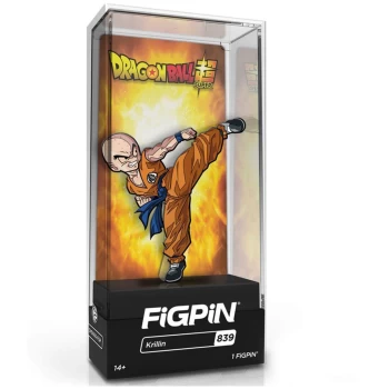 Image of FiGPiN Dragon Ball Super 3 Enamel Pin - Krillin
