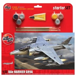 Image of Airfix BAe Harrier GR9A Starter Set 1:72