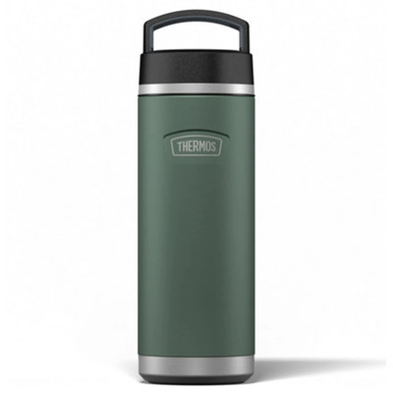 Image of Thermos Icon Series Stainless Steel Bottle 710Ml With Screw Top Lid - Green