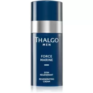Image of Thalgo Force Marine Regenerating Cream Regenerating Face Cream with Anti-Wrinkle Effect For Him 50ml