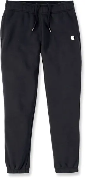 Image of Carhartt Relaxed Fit Fleece Ladies Sweatpants, black, Size M for Women