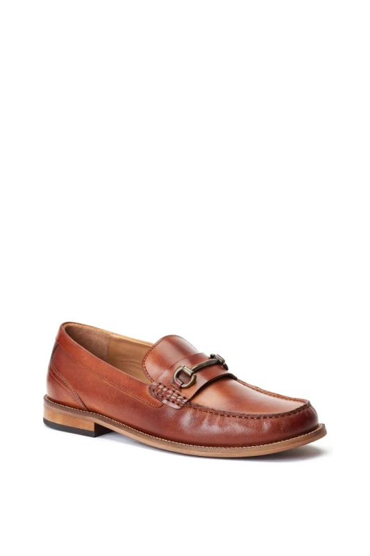 Image of Base London Base London Men Madison Loafer in Brown Size: 9 Brown 9 Male 5038538366799