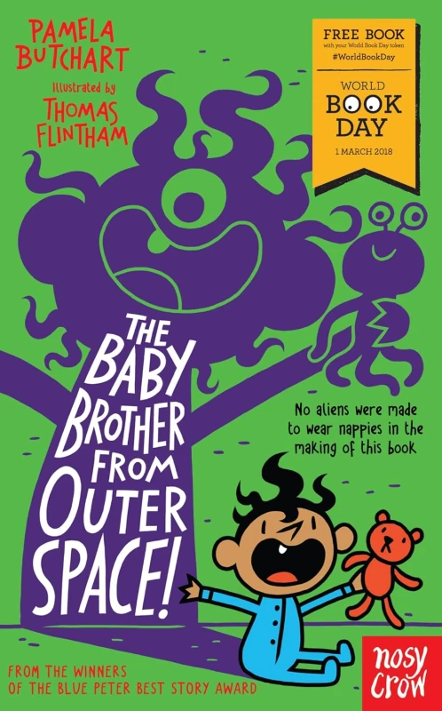 Image of The Baby Brother from Outer Space! by Pamela Butchart World Book Day 2018 (Baby Aliens) Pamela Butchart Books
