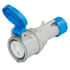 Image of Lewden 16A 2P+E 230V Connector IP44 - PM162100FPB