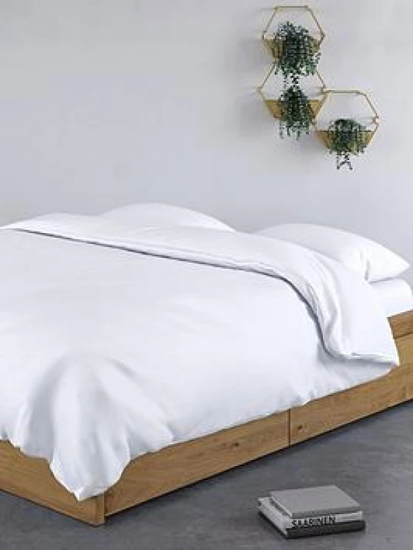 Image of Panda 100% Bamboo Duvet Cover Urban Grey - Super King 7.87099E+11