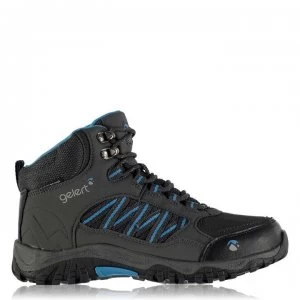 Image of Gelert Horizon Waterproof Childrens Walking Boots - Charcoal/Blue