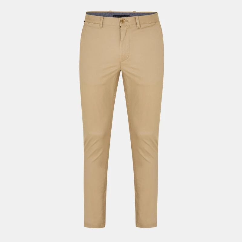 Image of Tommy Hilfiger Mens Denton Chinos Batique Khaki male 30W S