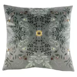 Image of Eden Mirror Cushion MultiColoured