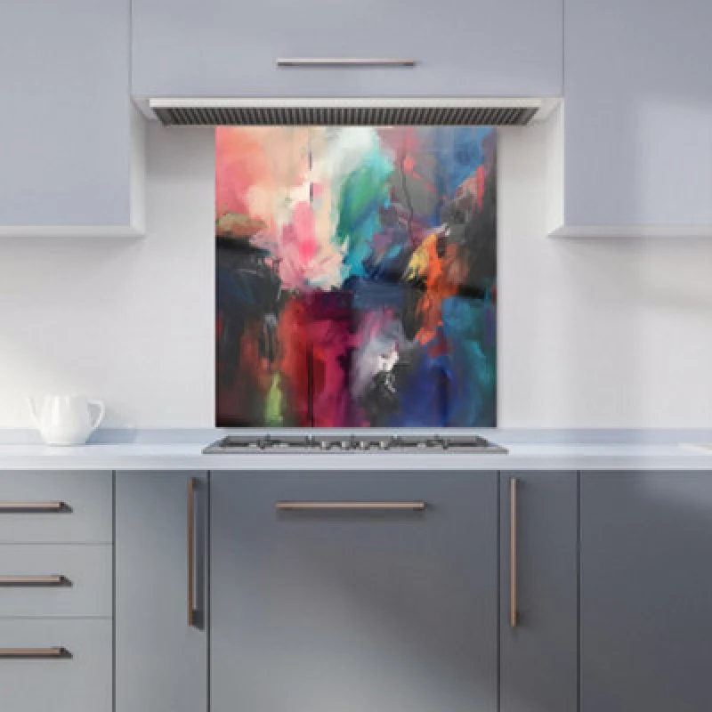 Image of Warren Reed Designer Cosmic Fusion: Colours Of The Universe Kitchen Splashback