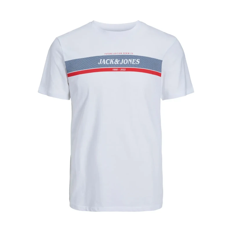 Image of jack & jones Crew neck T-Shirt Jack & Jones Jjalex Blanc Male M
