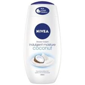 Image of Nivea Indulging Moisture Coconut Shower Cream 250ml