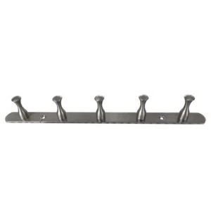 Image of Nickel Steel zinc alloy 5 post hook rail