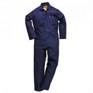 Image of Safe Welder Mens Overall Navy Blue Extra Large 32"