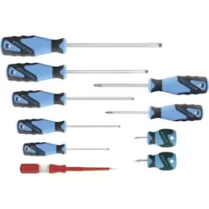 Image of Gedore Gedore Workshop Screwdriver set 10 Piece Slot, Phillips