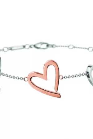 Image of Ladies Calvin Klein Two-tone steel/gold plate Joyous Bracelet KJ2XPB200100