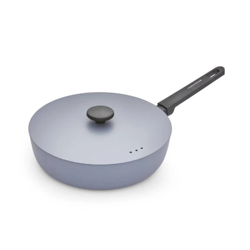 Image of Morphy Richards 28cm Forged Aluminium Saute Pan Grey ONE SIZE