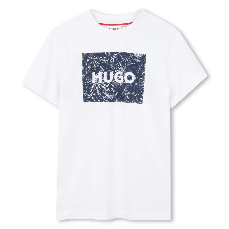 Image of Hugo SS T Shirt Jn63 - White Male 5 - 6 Years