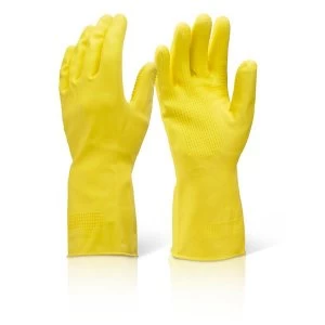Image of Click2000 Household Heavy Weight Small Yellow Ref HHHWS Pack of 10 Up
