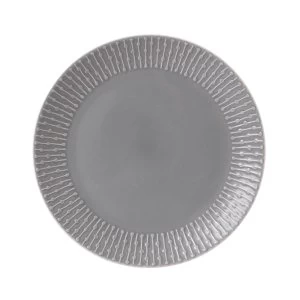 Image of Royal Doulton Hemingway Design Grey Side Plate 22cm Grey