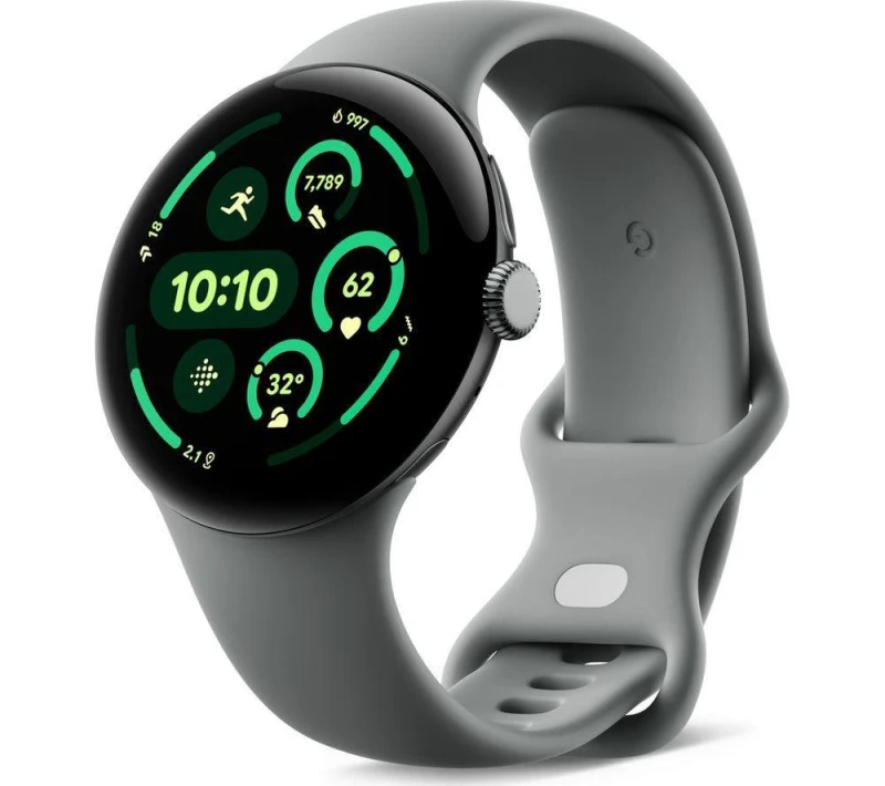 Image of Google Pixel Watch 3 4G LTE - Hazel, 45 mm, Green 840353907805