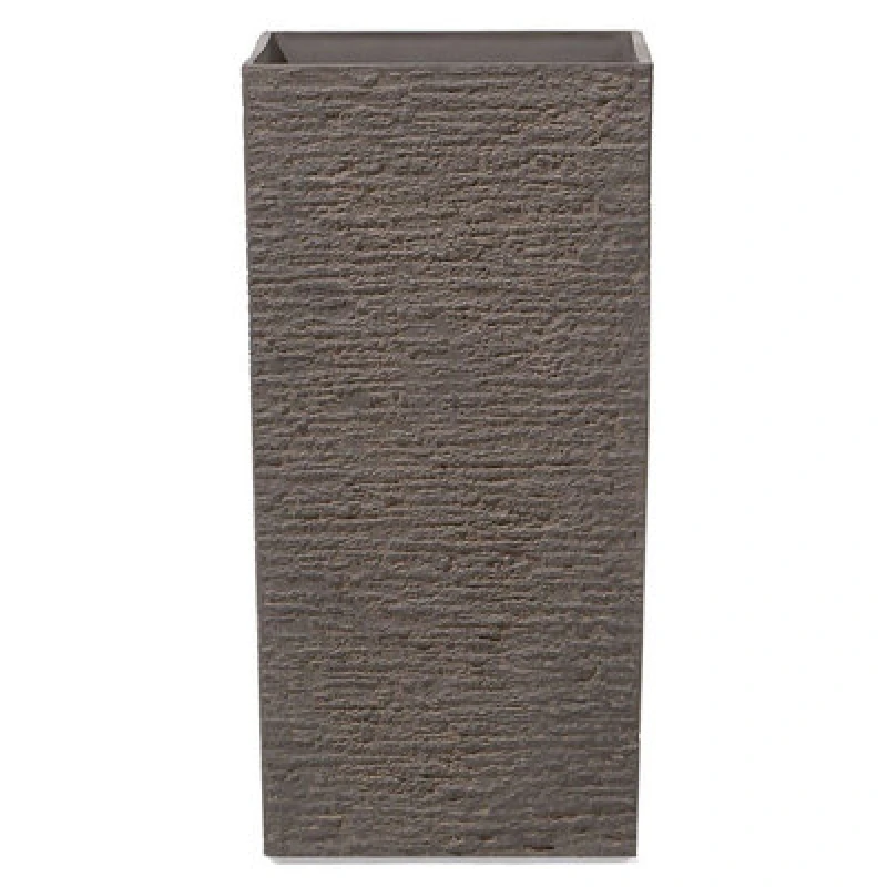 Image of Beliani Plant Pot Gaza 35cm Dark Brown